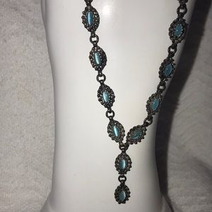 Vintage blue neckless